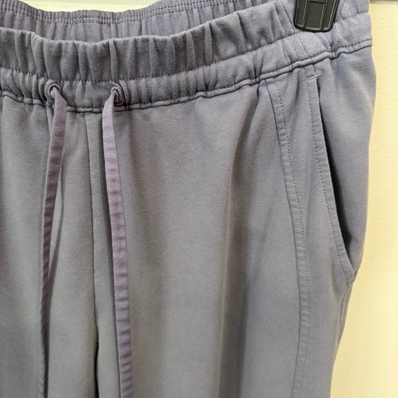 Athleta Retroterry Tapered Ankle Pant Mid Rise Stretch Drawstring Purple Sz PM - Picture 5 of 11